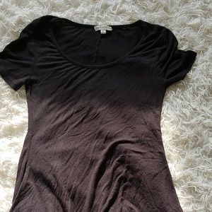 Flowy black women's top